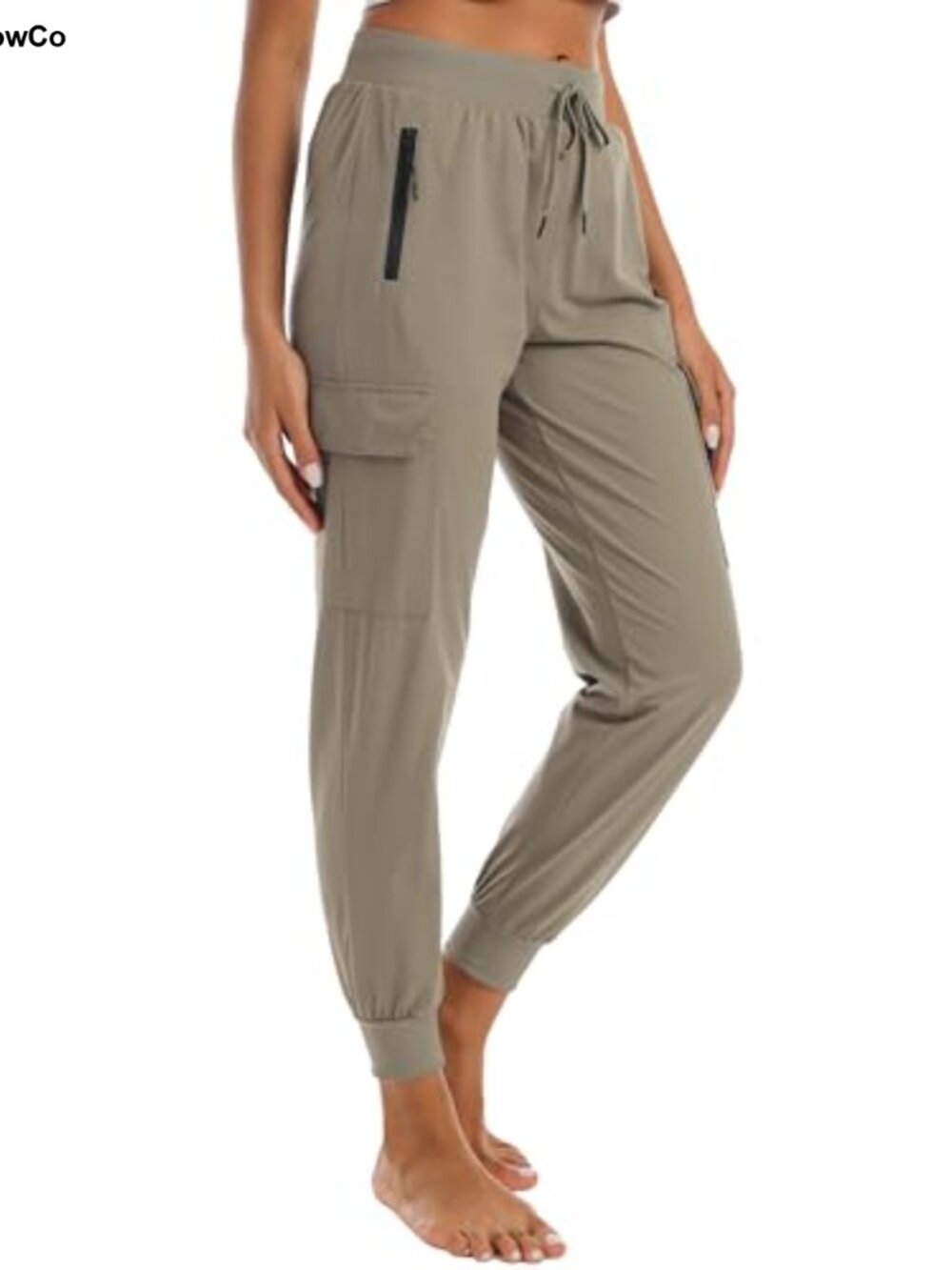 Women's Lightweight Joggers Hiking Cargo Pants Quick Dry 4 Pockets